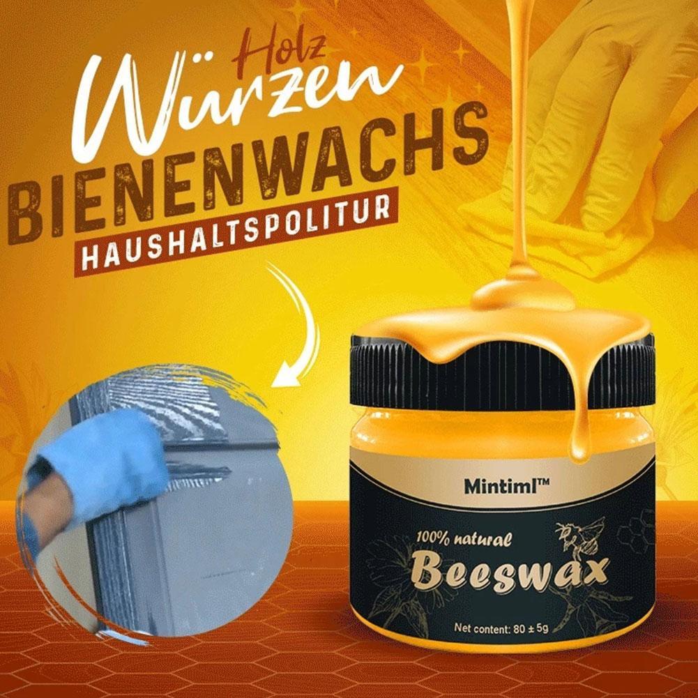 Wood Seasoning Beewax Polish - Complete Solution Furniture Care 1 Polishing Beeswax ( Hard Base )