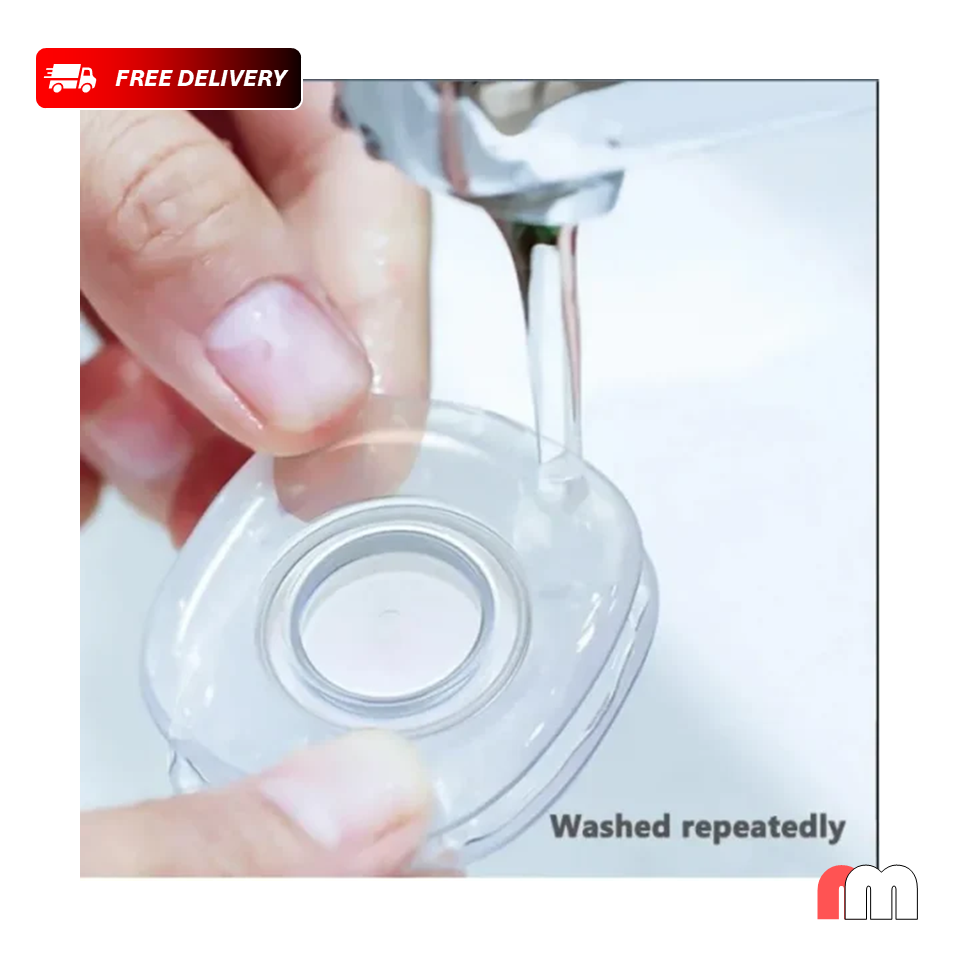 Universal Gel Pad, Mobile Holder, All Purpose Double Sided Nano Tape, Mobile Holder for Car (Black and Transparent)