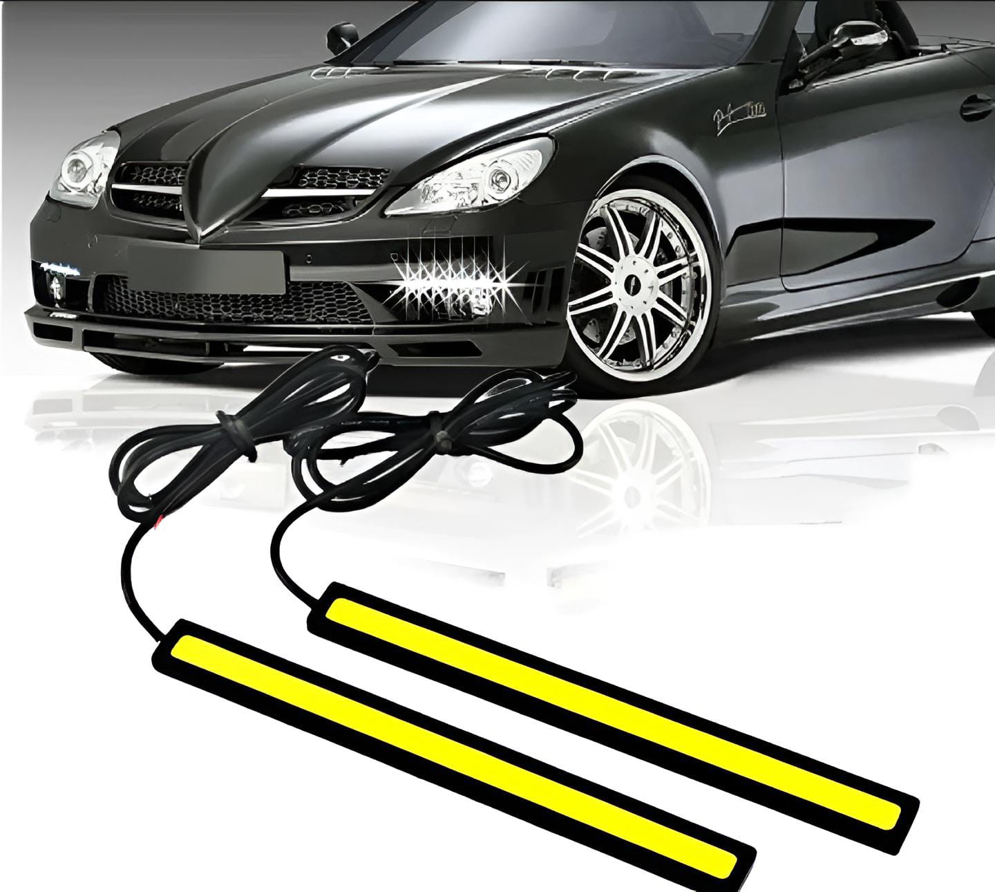 2/4 pcs LED Strip Light For Motorcycles, Cars Waterproof LED Light Universal Fitment