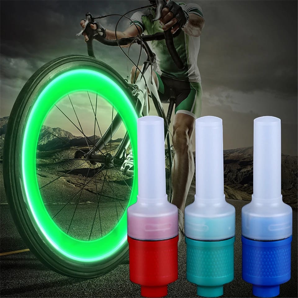 (2pcs)New wheel sensor light motion light sensor led valve light for bicycle/ bike/car for all vehicle nozzle lamp stick