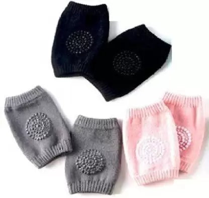 Knee Pads for baby | Adjustable Baby knee Protector Crawling Safety and elbow pads (Random Color)