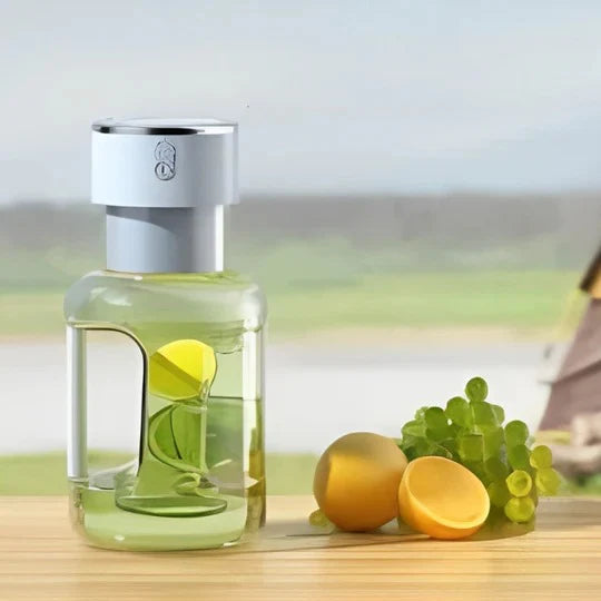 1600ml Portable Electric Rechargeable Cordless Barrel Juicer (Random Color)