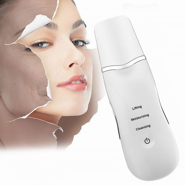 3-in-1 Ultrasonic Facial Shovel – Deep Pore Cleaner, Blackhead Remover & Skin Lifter