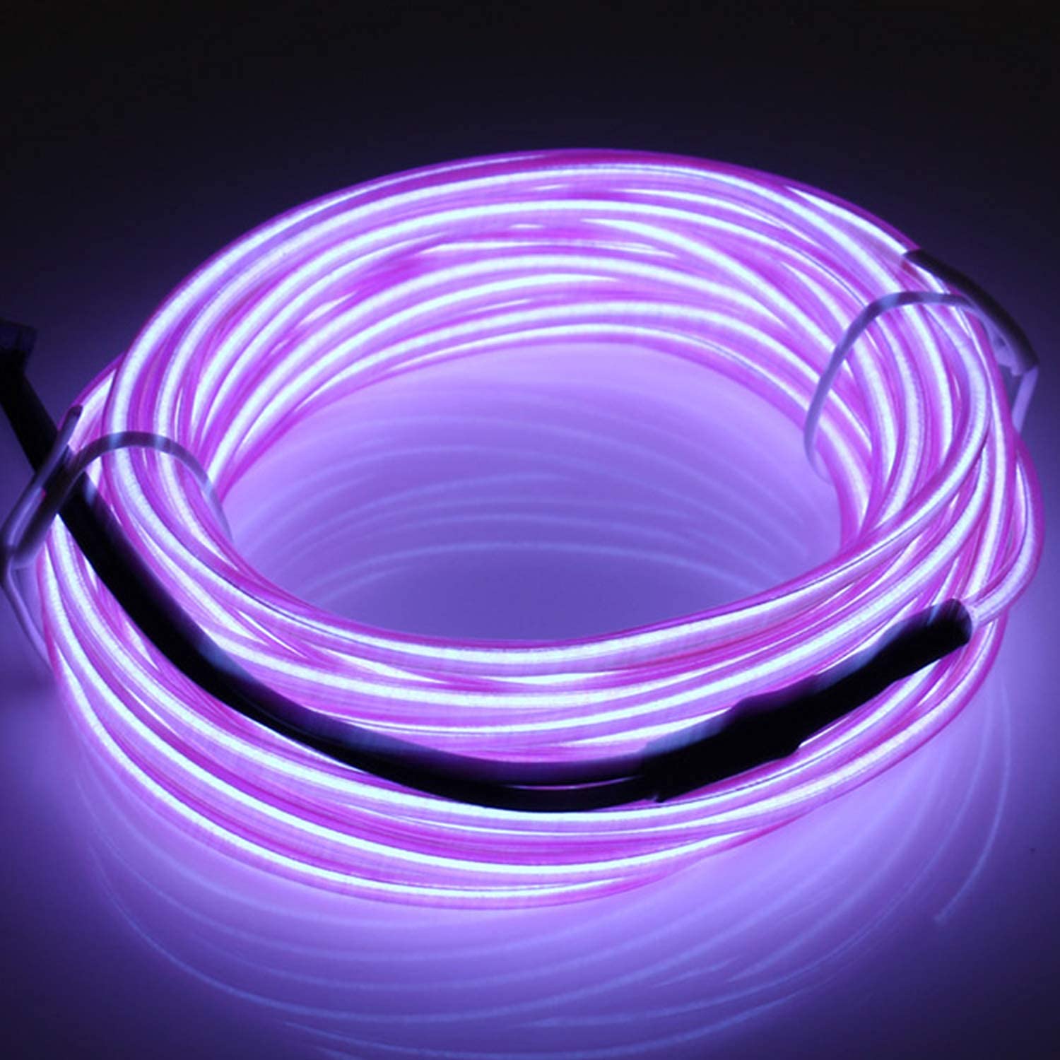 2 Meter RGB Neon LED Strip Light for Car, USB Powered, Multicolor Interior Decoration