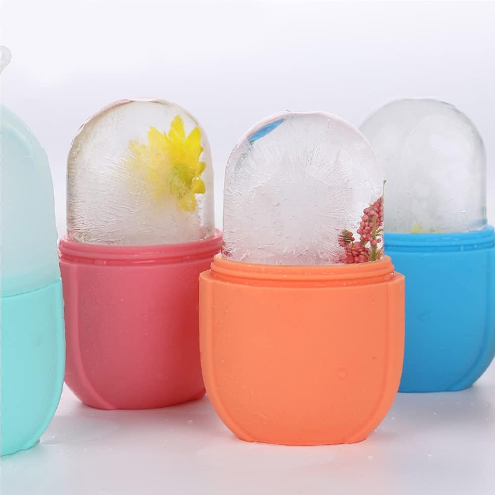 (with box ) Face Ice Roller To Enhance Skin Glow Shrink &amp;tighten Pores Reusable Facial Ice Roller Face Ice Treatment (random Color)