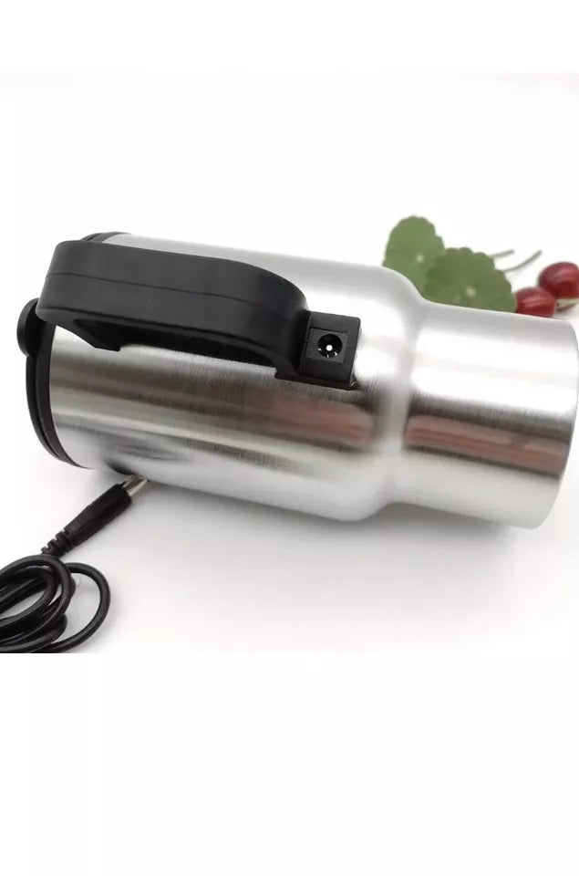 12 Volts 450 ml Heated Travel Mug Coffee /Tea/Soup Cup Car Charging Electric Kettle