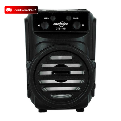 3-inch Bluetooth Speaker With Rgb Lights, Usb-tf Port, And Fm / Portable Wireless Speaker / Gts-1961