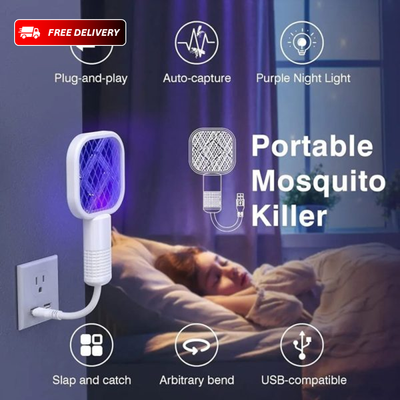 Mosquito-Free Comfort. No Chemicals. Just Recharge, Zap & Relax