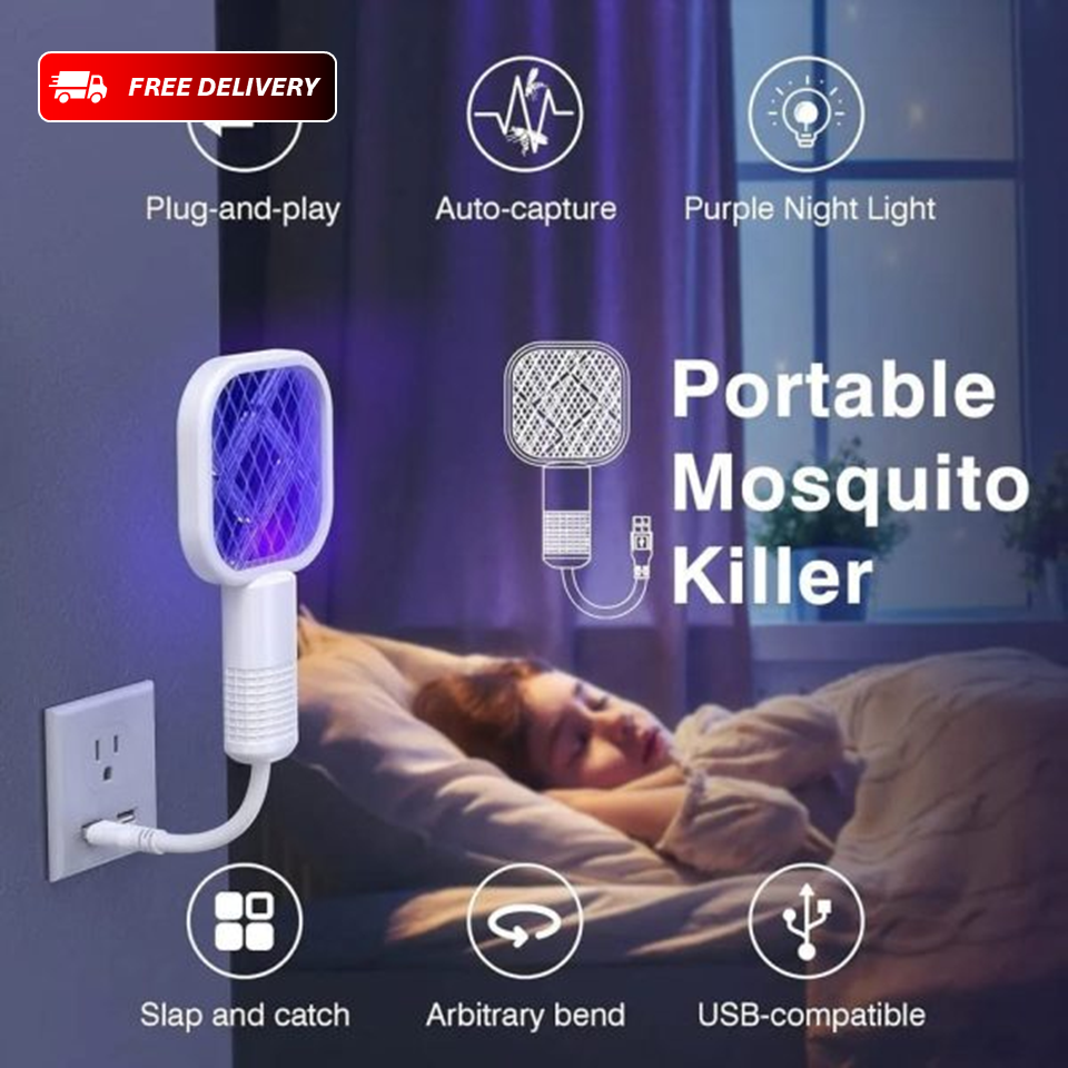 Mosquito-Free Comfort. No Chemicals. Just Recharge, Zap & Relax