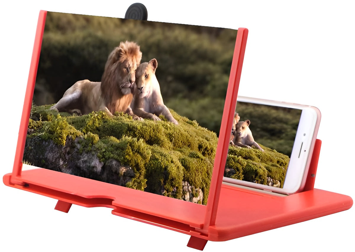 Mobile Screen Magnifier | Magnify the mobile Screen for large display - 7 inch (Random color )