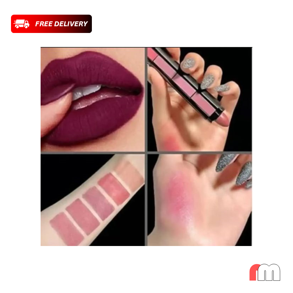 5 in 1 Lipstick Pen Huda Beauty Nude Shades