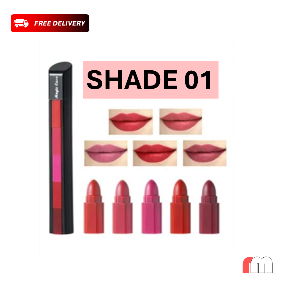 5 in 1 Lipstick Pen Huda Beauty Nude Shades