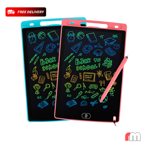 ( 8.5 / 10inch ) - LCD Writing Drawing Tablet | Kids Learning Table - Multi color  (Random color)