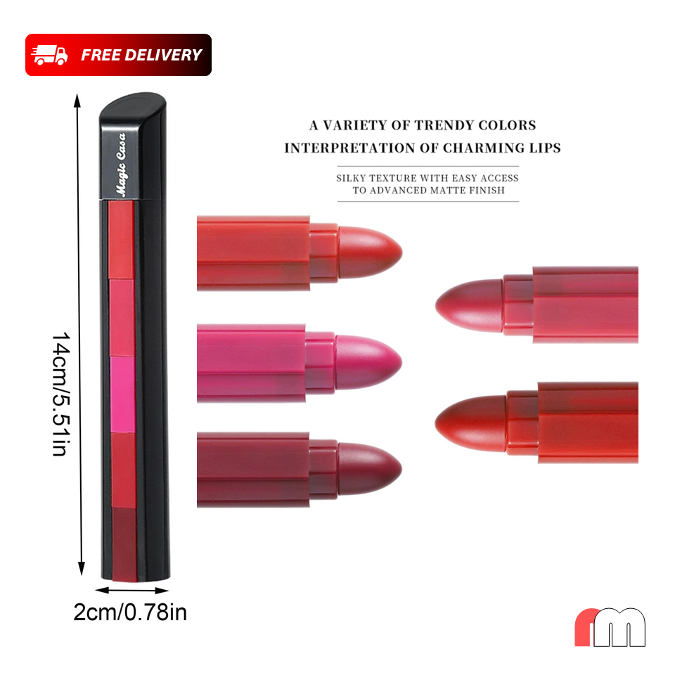 5 in 1 Lipstick Pen Huda Beauty Nude Shades