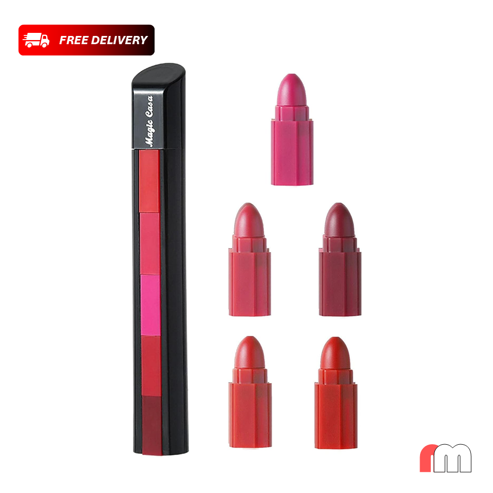 5 in 1 Lipstick Pen Huda Beauty Nude Shades