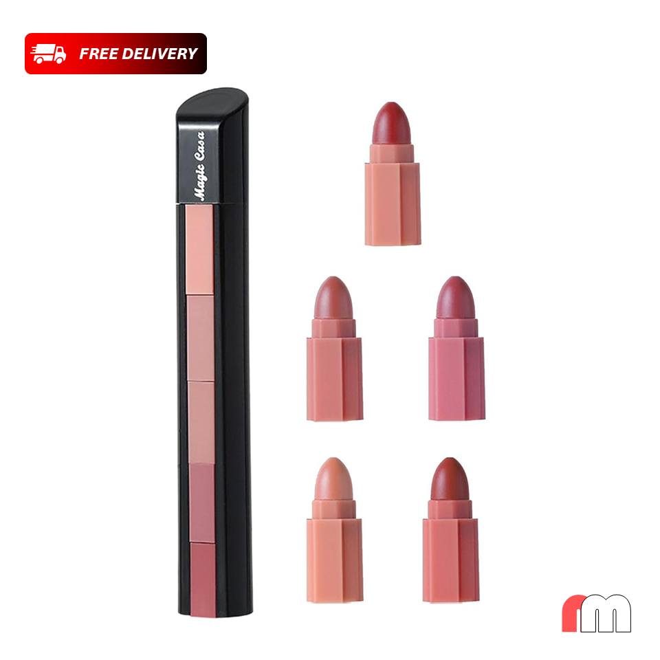 5 in 1 Lipstick Pen Huda Beauty Nude Shades