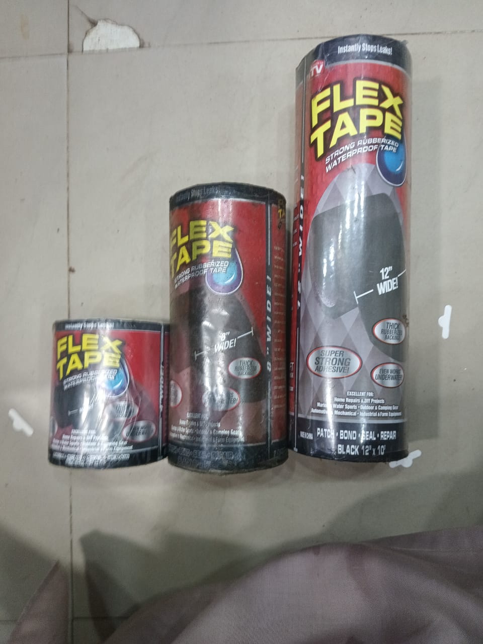 FLEX TAPE ULTRA-STRONG WATERPROOF ADHESIVE TAPE | Waterproof Seal Repair &amp; Sealant | Stop The Leak