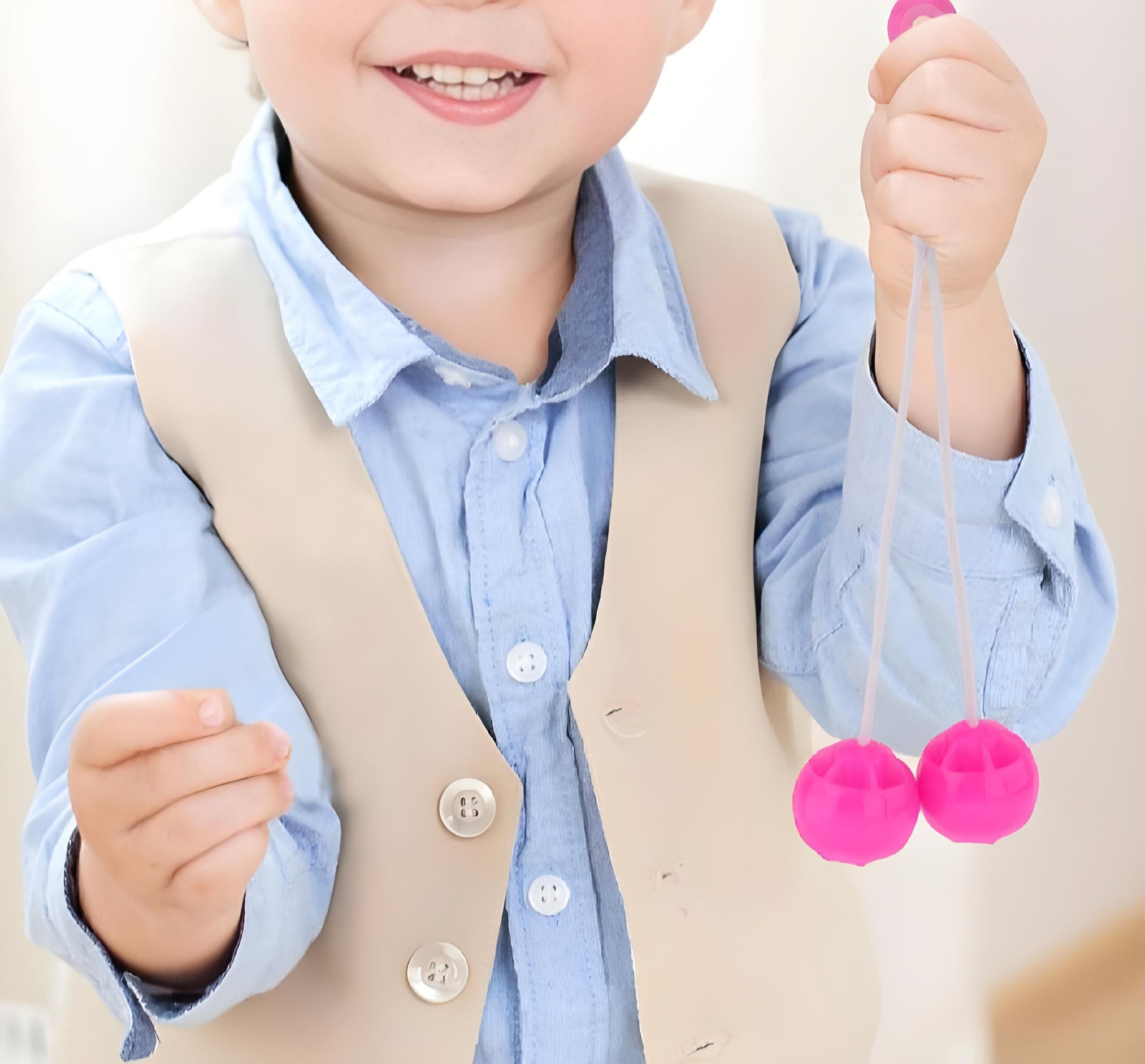 3 packet tak tak clacker ball | china ball | pack of 3 pair ( 6 balls ) for kids and adults (Random Color)