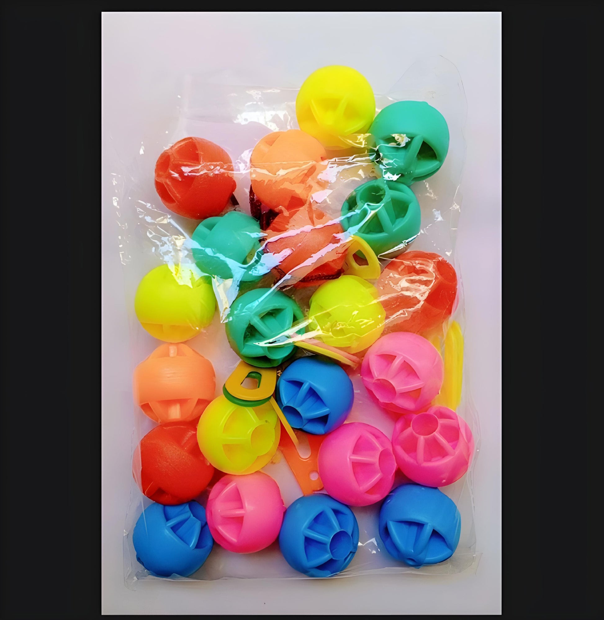 3 packet tak tak clacker ball | china ball | pack of 3 pair ( 6 balls ) for kids and adults (Random Color)