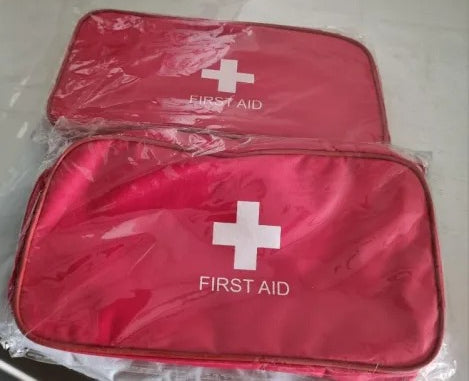 Medical First Aid Kit Pouch Empty Bag Emergency Medicine Storage Organizer Bag First Aid Kit  (Workplace, Home, Sports  ) (Random Color)