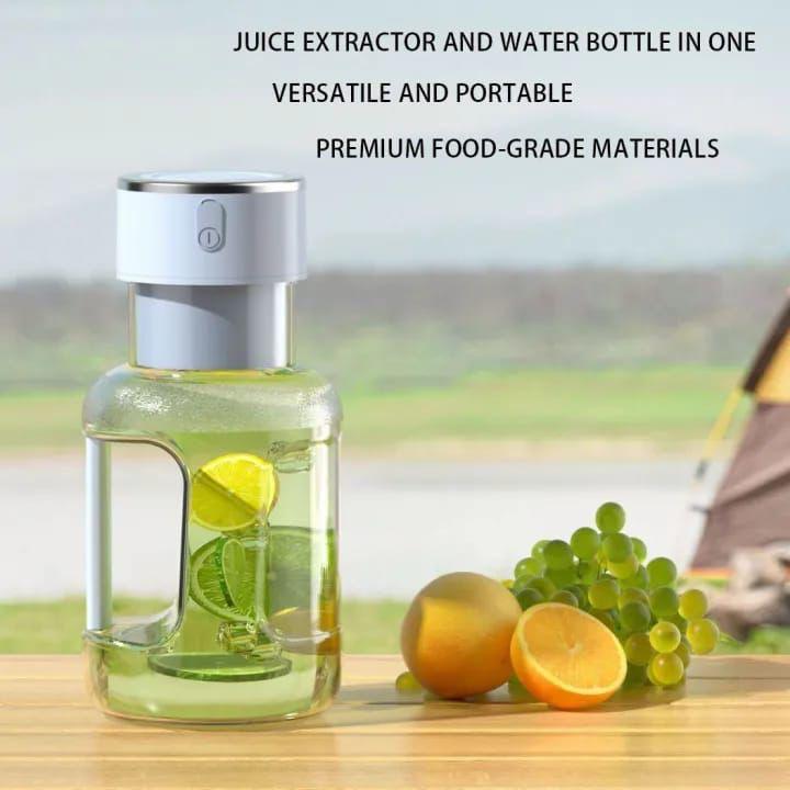 1600ml Portable Electric Rechargeable Cordless Barrel Juicer (Random Color)