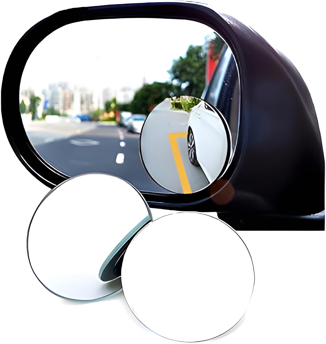 Pack of 2 PCs Round view mirror blind spot wide- angel lens - 2 PCs