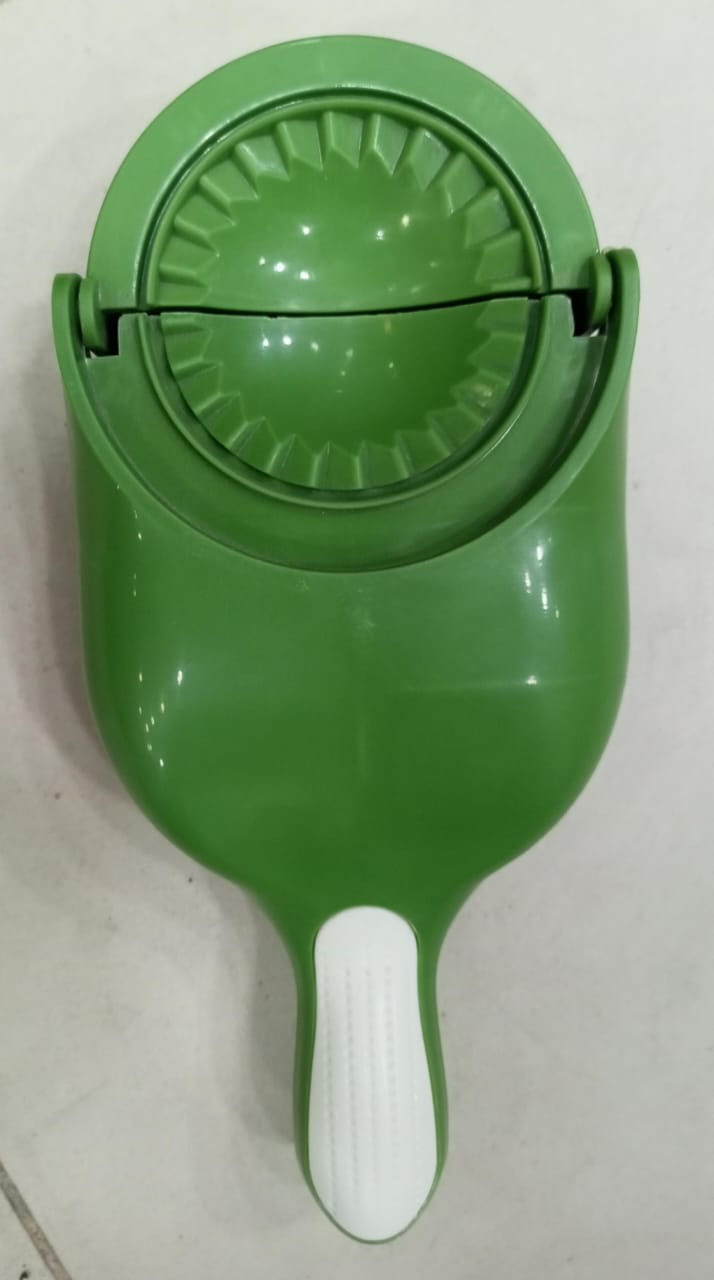 2-in-1 Dumpling Wrapper Tool Food Grade Manual Dumpling Wrapper Mold Labor-Saving Baking Pastry Home Kitchen Gadget (Random Color)Without box
