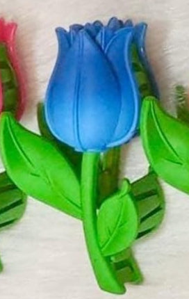 Pack Off 01 Flower Girl Hair Clip | Hair Clip For Women | Best Quality Hair Clip | Catcher For Women &amp; Girls ( Standard Large Size)