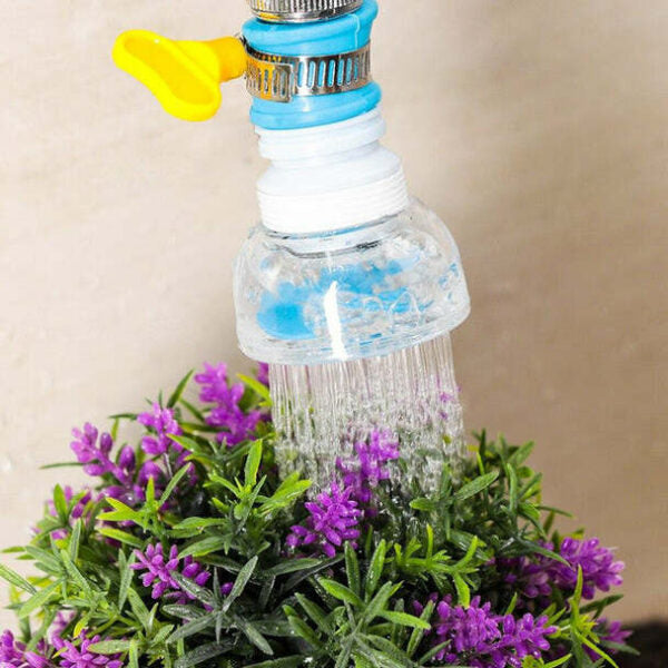 360° Rotating Kitchen Faucet Nozzle with 3-Mode Spray & Water-Saving Filter