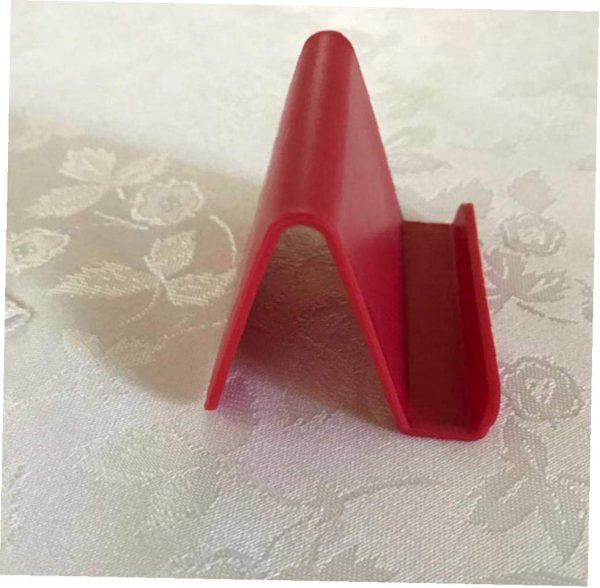 Mobile Phone Holder Mini Desktop Mobile Stand Fixed Holder Shelf for Phone (Random Color)