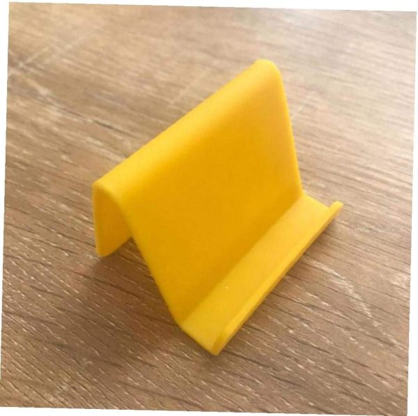 Mobile Phone Holder Mini Desktop Mobile Stand Fixed Holder Shelf for Phone (Random Color)