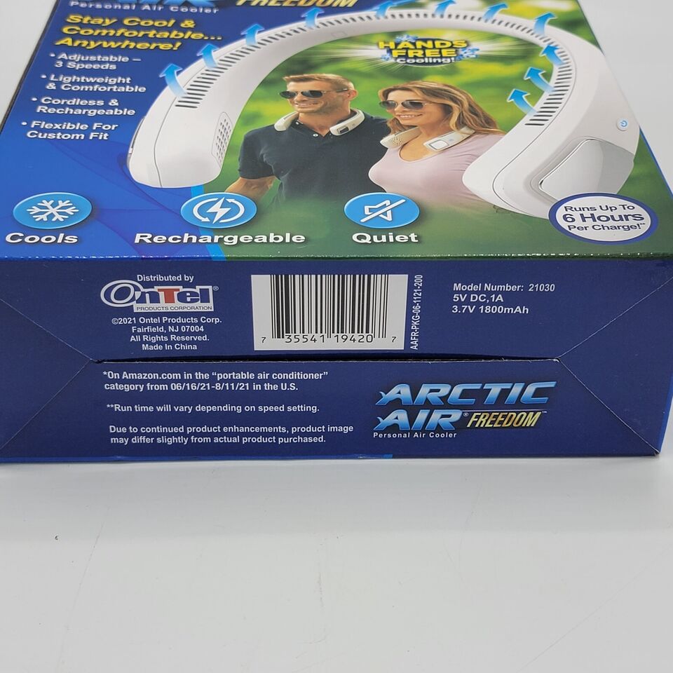 Neck Fan Personal Air Cooler 3 Speed Hand Free Neck Fan(random color )